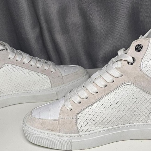 NWT Zadig & Voltaire High Flash Keith Sneakers  Size 38 - Picture 3 of 3